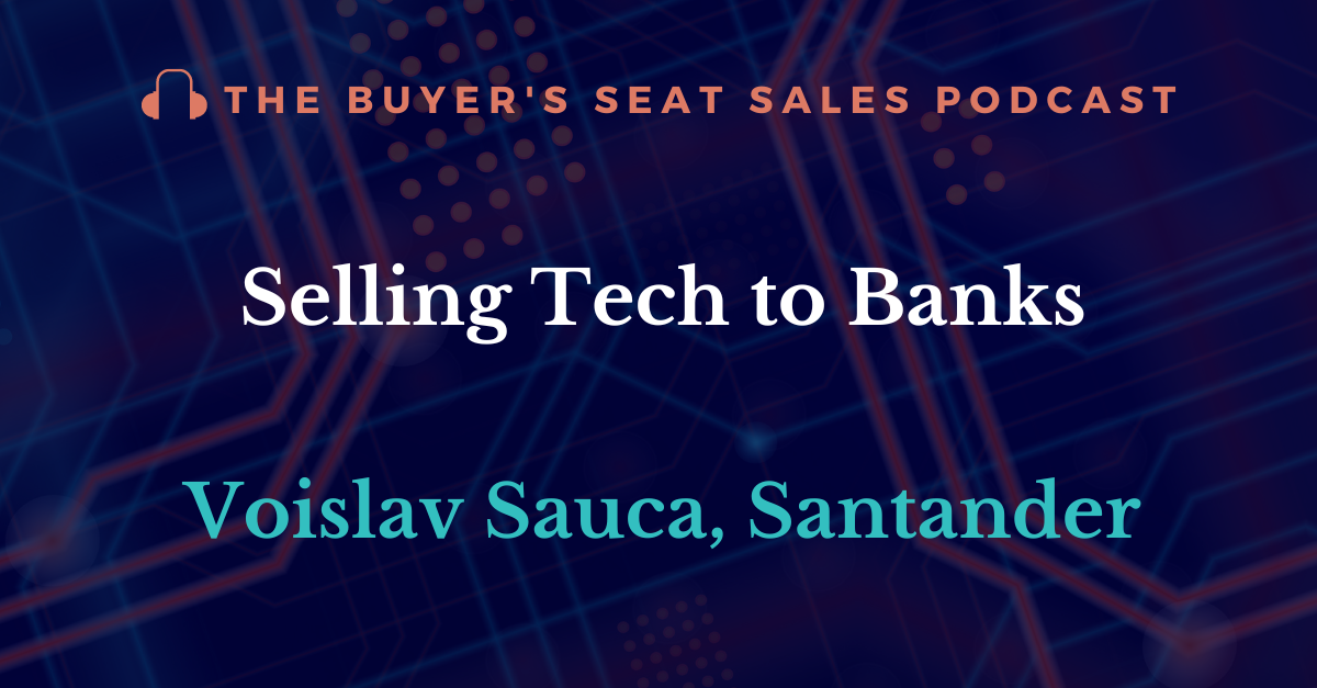 Selling Tech to Banks